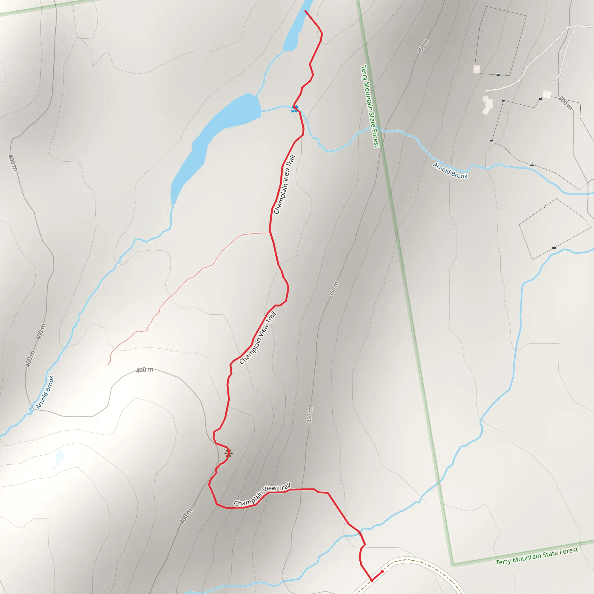 Arnold Brook mobile static map