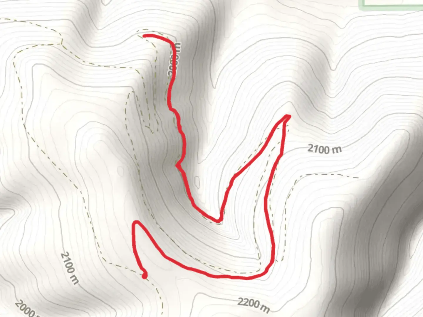 An image depicting the trail Three Cabins Trail and its surrounding area.