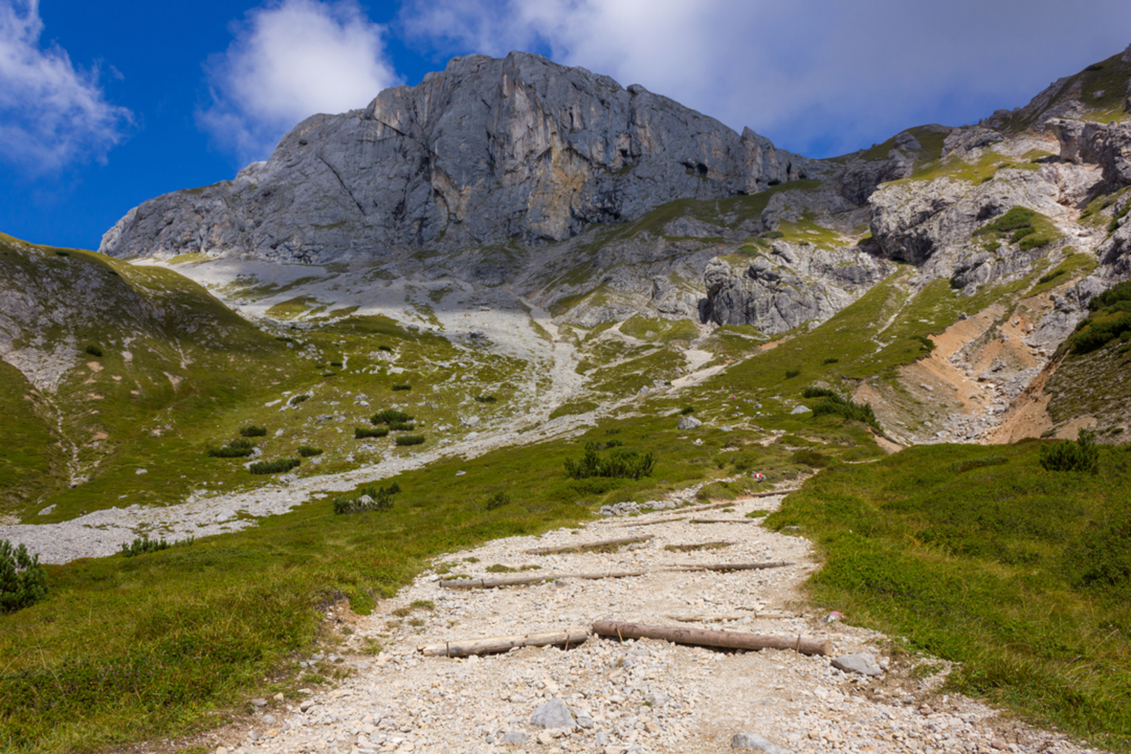 An image depicting the trail Sinabell Peak and its surrounding area.