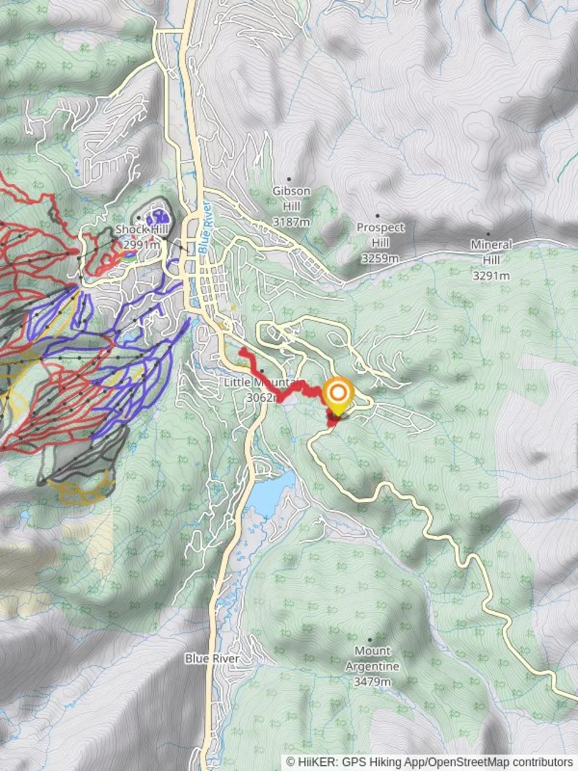 Hiking Trail White River Bike Trail Illinois Creek And Aspen Alley