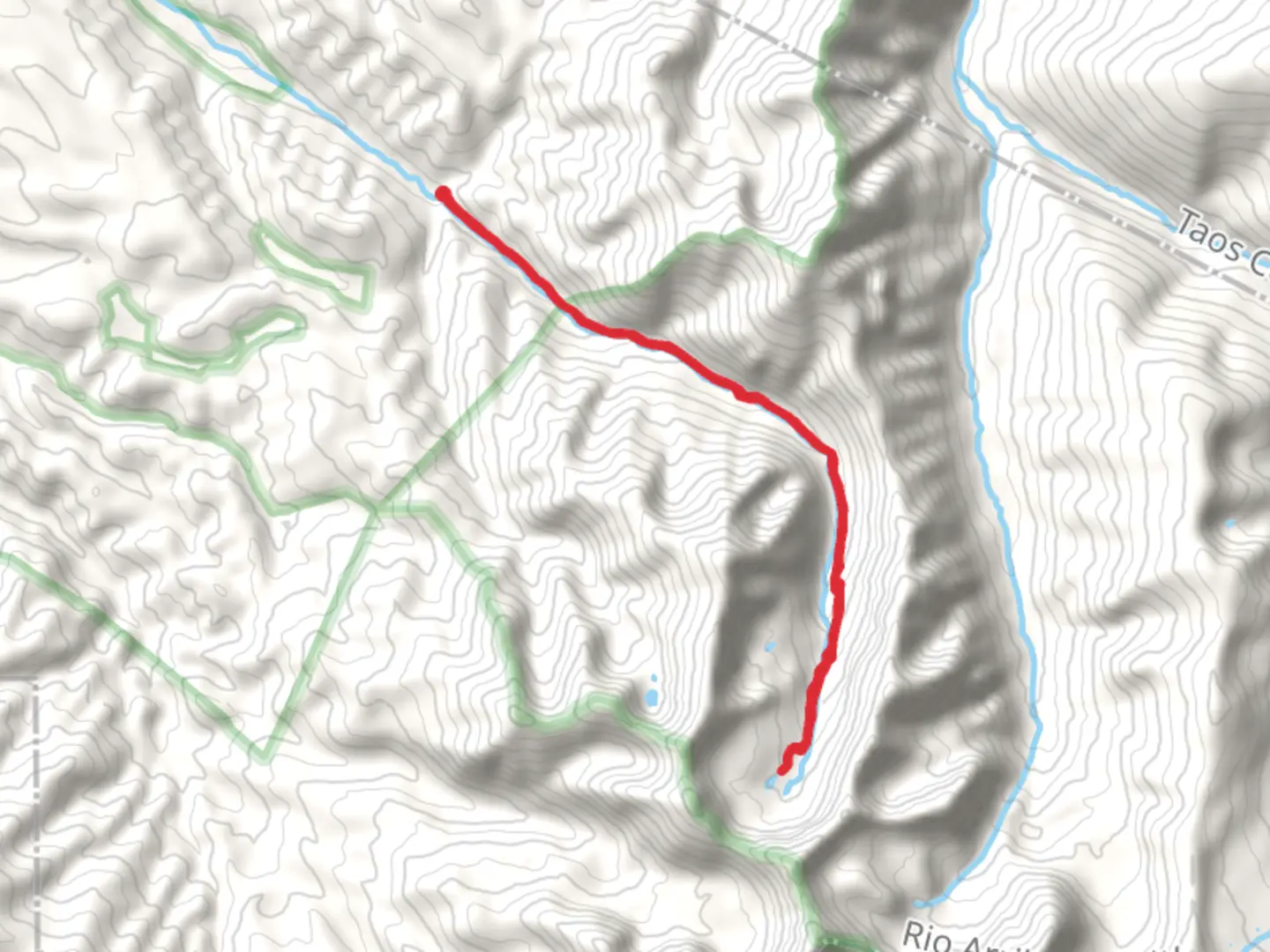 An image depicting the trail Trampas Lakes Trail and its surrounding area.