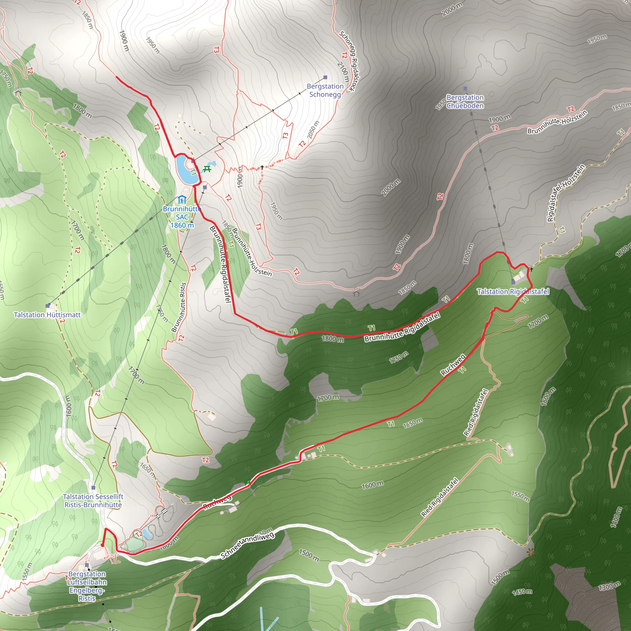 Globis Treasurehunt mobile static map