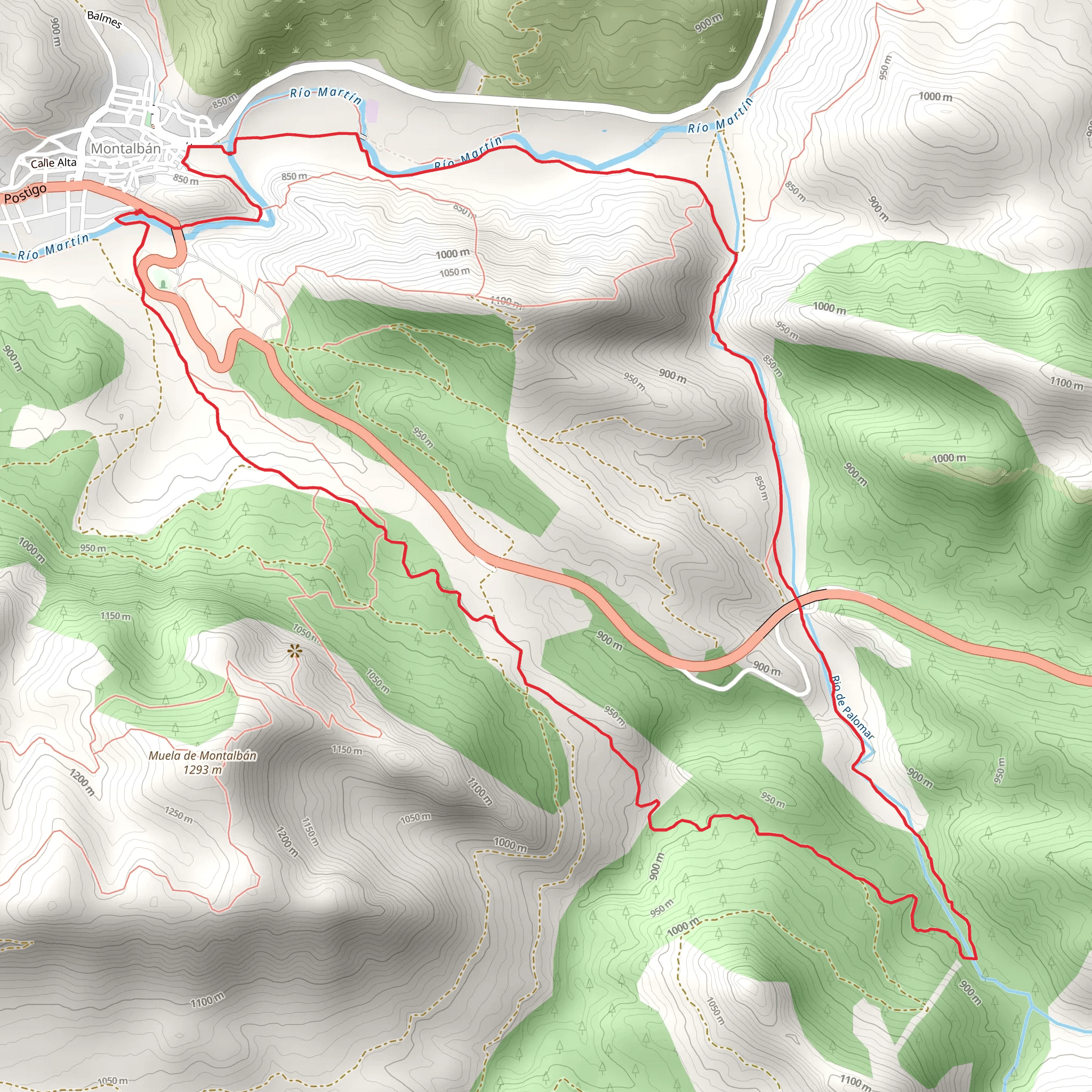 Wide River Route PR TE 099b mobile static map