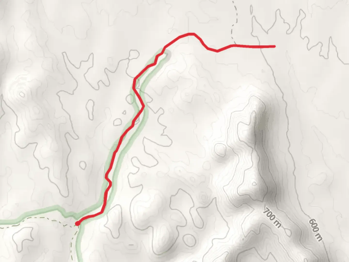 An image depicting the trail Hummingbird Spring Walk and its surrounding area.