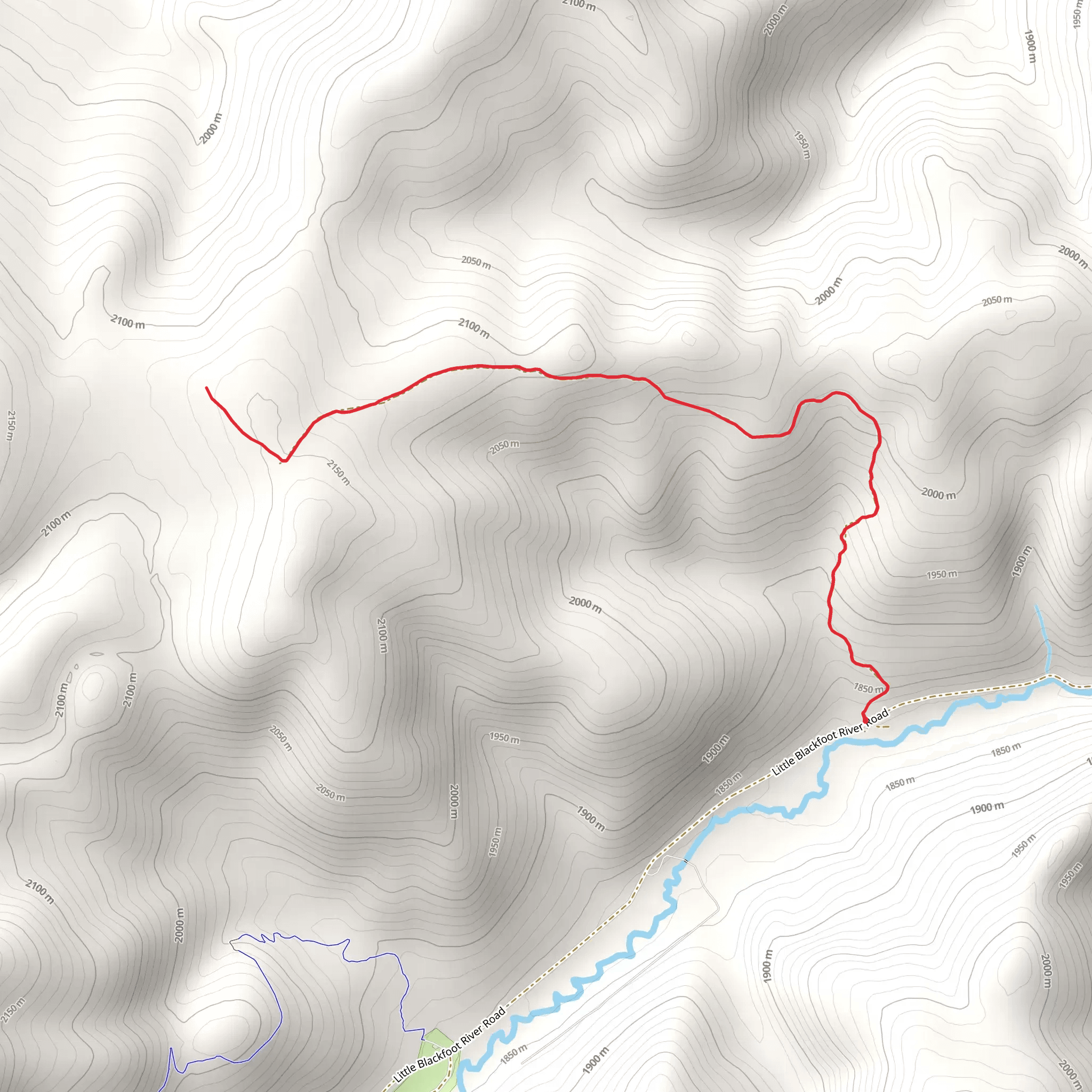 Limburger Spring Trail mobile static map