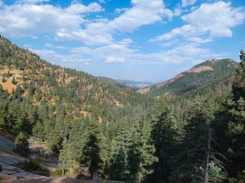 An image depicting the trail Seven Bridges Trail and its surrounding area.