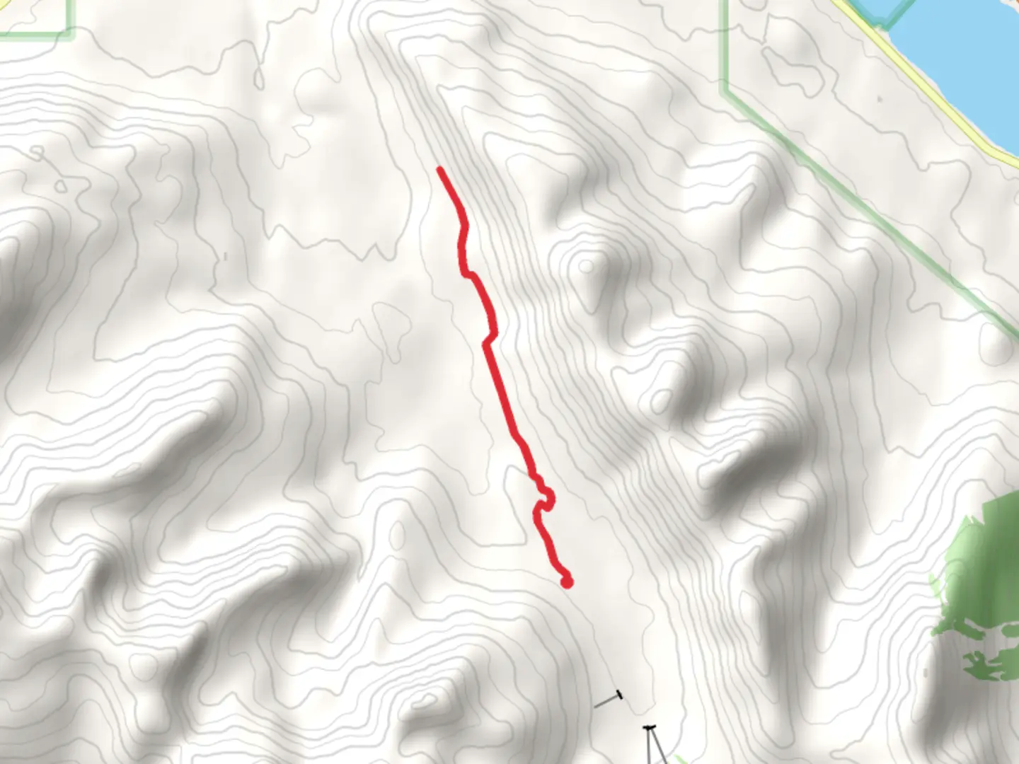 An image depicting the trail Treadwell and its surrounding area.