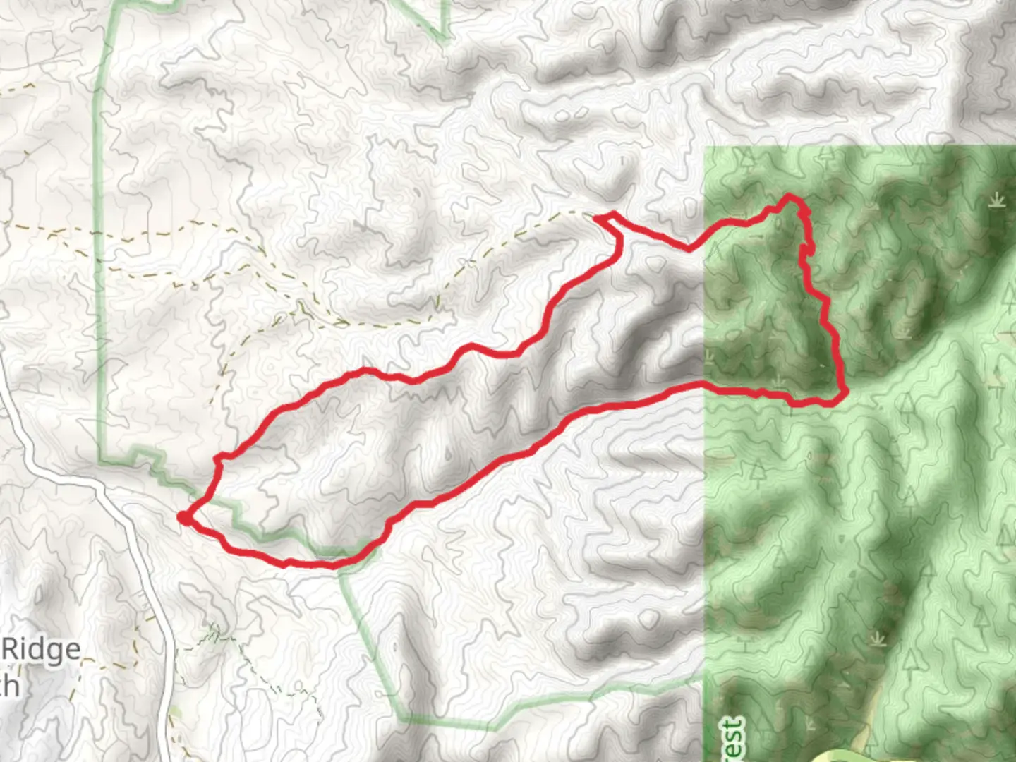 An image depicting the trail Lost Wrangler, Jawbone and Winsor Loop Trail and its surrounding area.