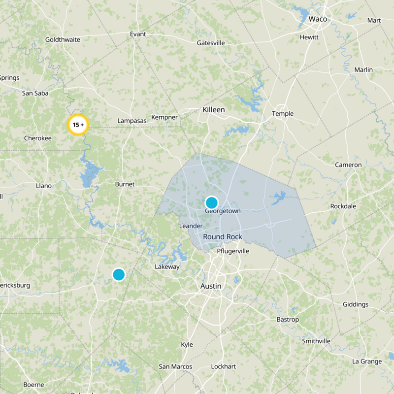 Williamson County Static Map