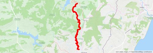GR 7 - Andalucia stage 57 Map