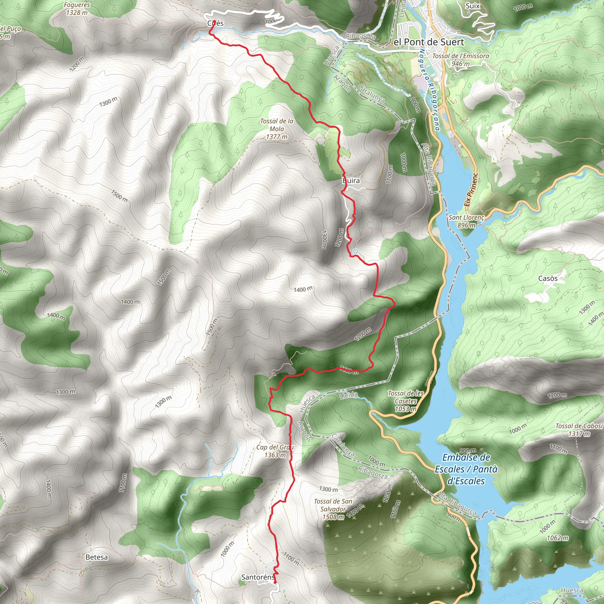 Santorens - Buira Tower PR HU 215 mobile static map