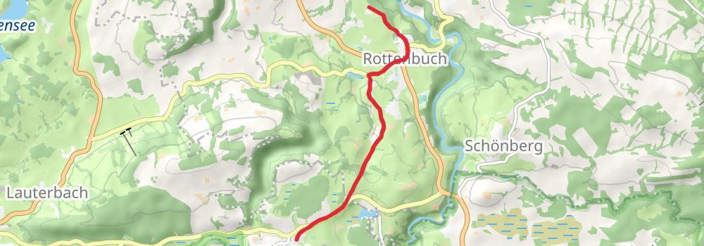 Münchner Jakobsweg stage 6 Map