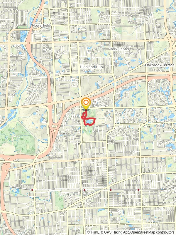 Lacey Creek and Lyman Woods Forest Preserve Loop