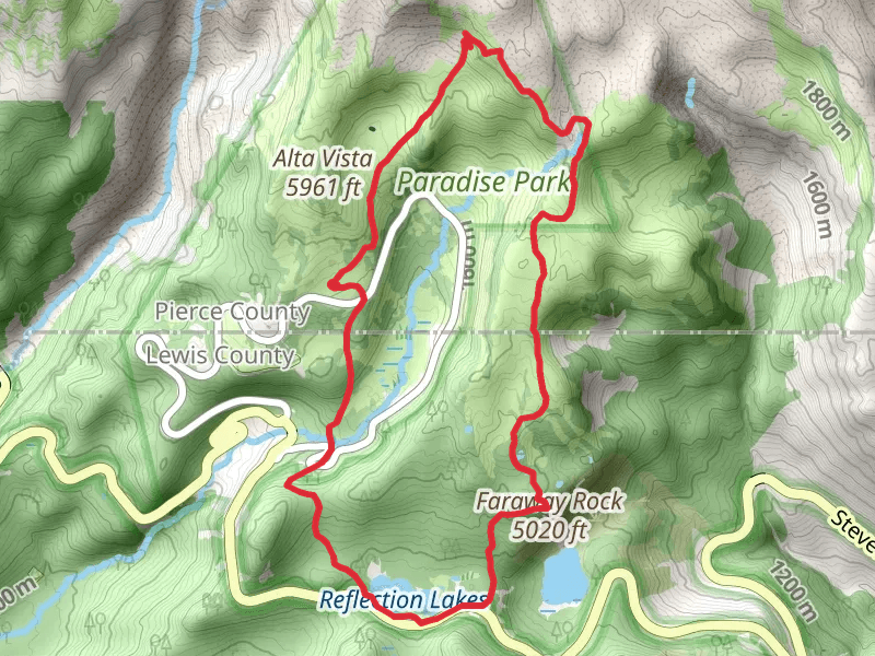 Skyline Trail and Mazama Ridge Trail