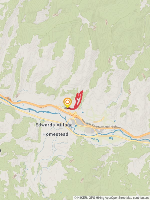 Loop beside Berry Creek