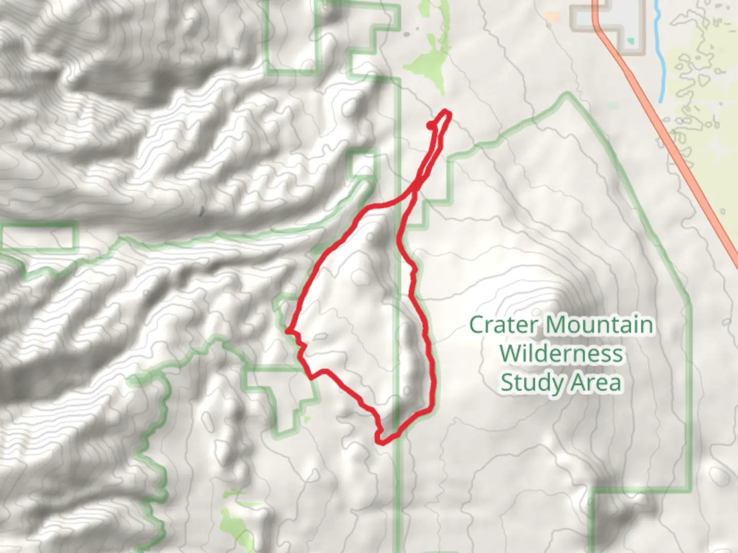 An image depicting the trail Little Pine Creek Loop and its surrounding area.