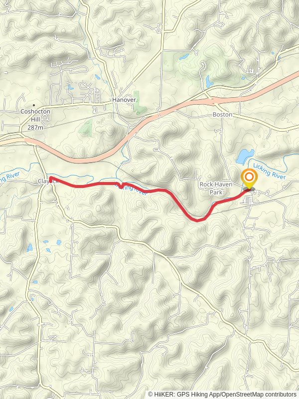 Walk along Licking River - Toboso