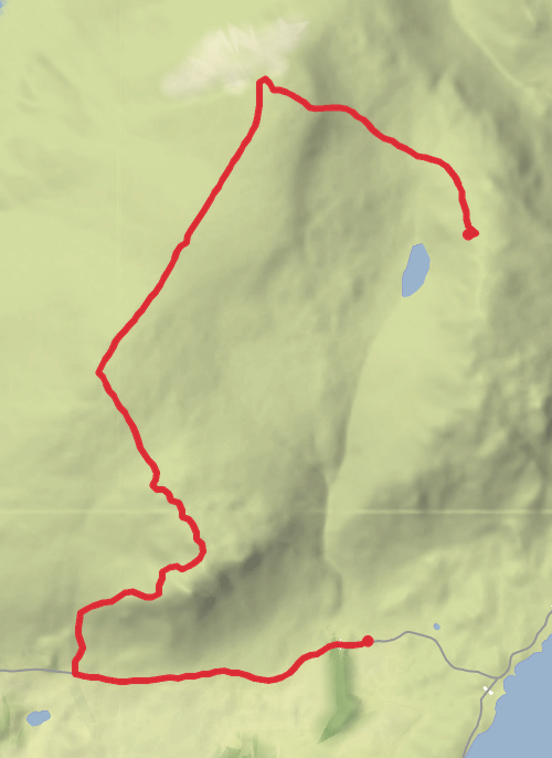 Hike on Hike from Cumberland mobile static map