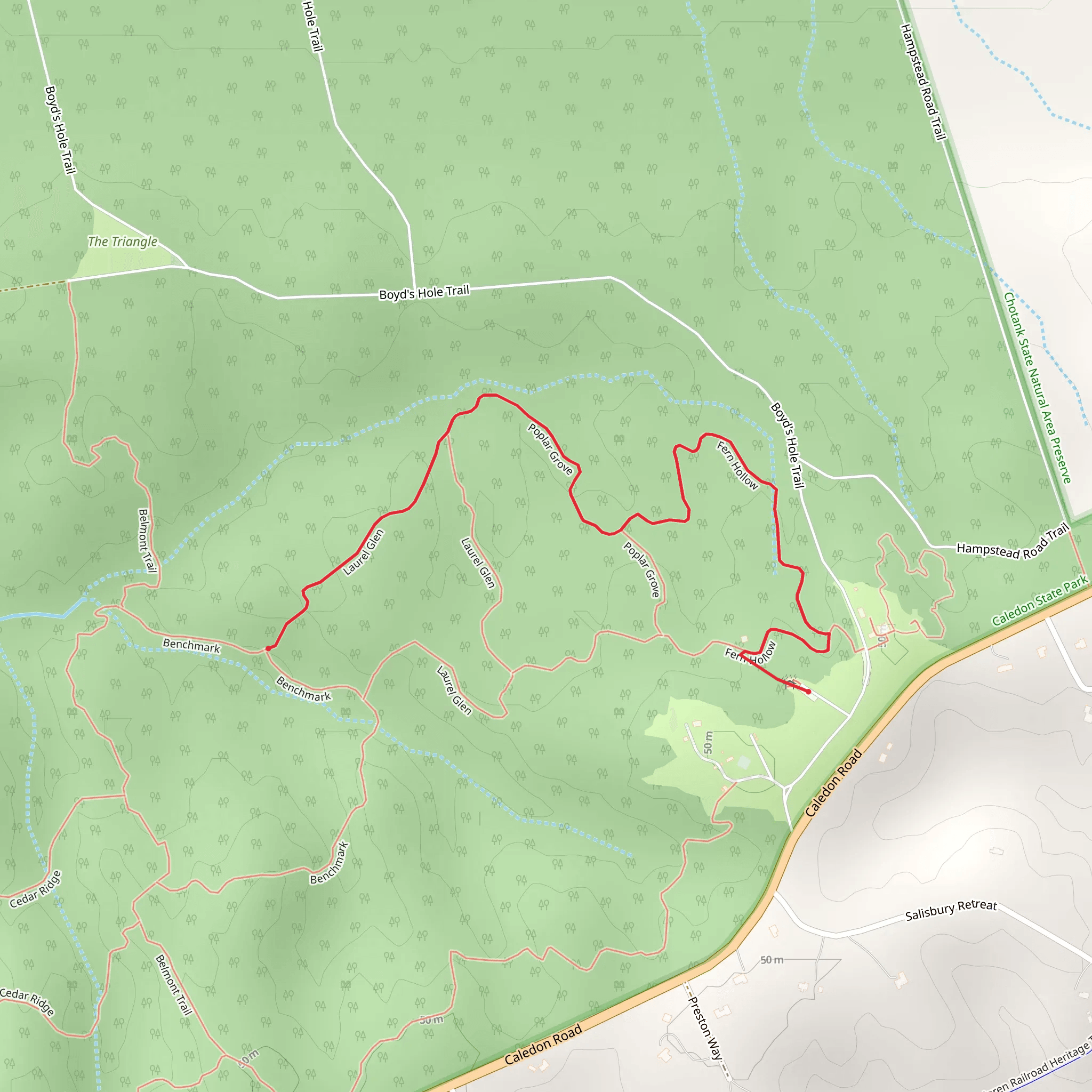 Laurel Glen mobile static map