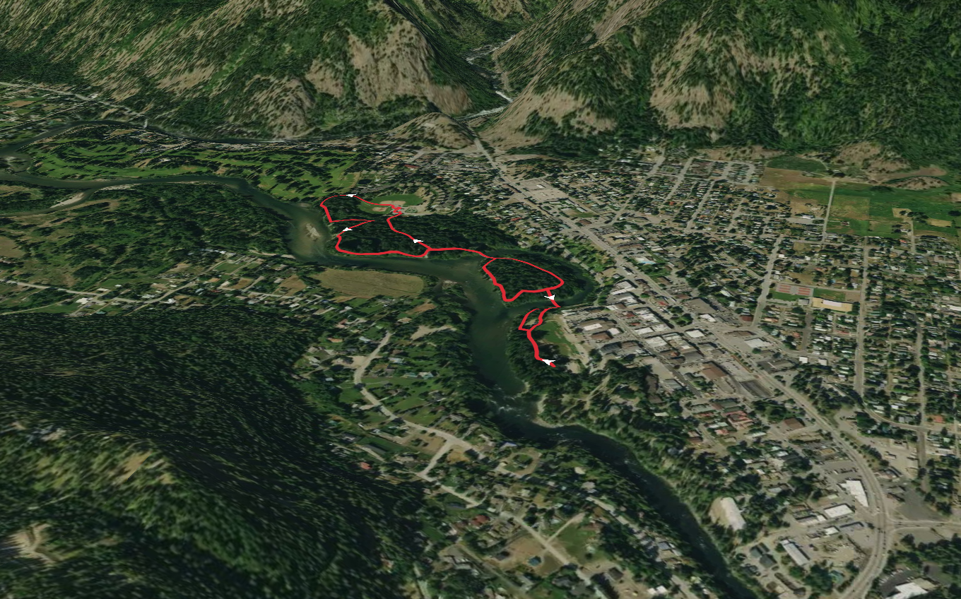 Rafters Trail, Enchantment Trail and Channel Trail