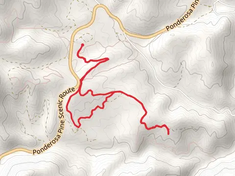 Pilgrim and Lower Lamar Trail A Loop