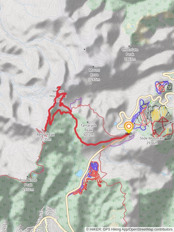 Mount Houghton and Relay Peak Loop