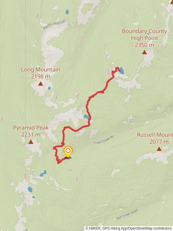Big Fisher Lake and Trout Lake