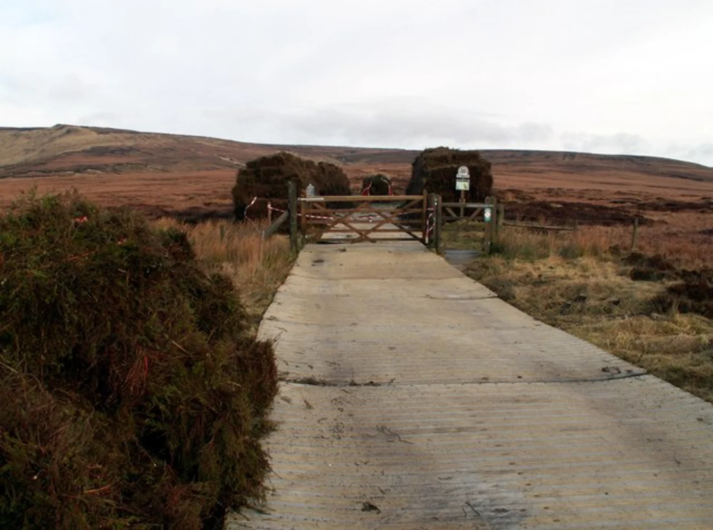 An image depicting the trail Higher Shelf Stones from Snake Pass and its surrounding area.