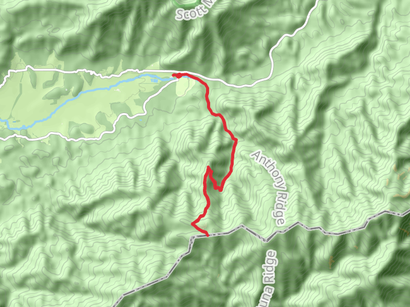 Russel Field Trail mobile static map