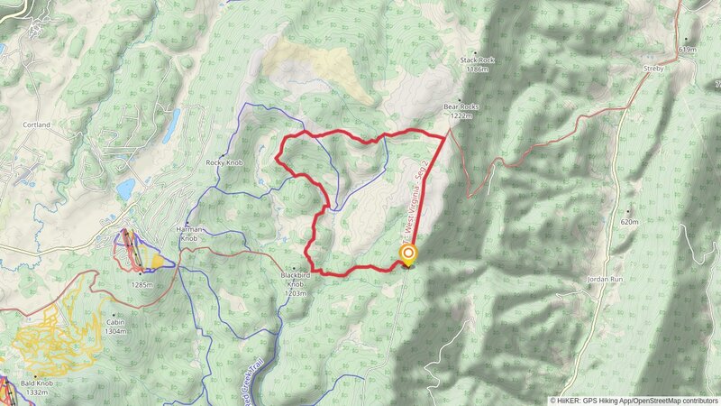 Bear Rocks Trail and ADT Loop