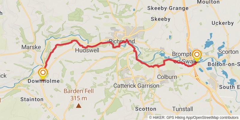 Swale Way stage 4 Map