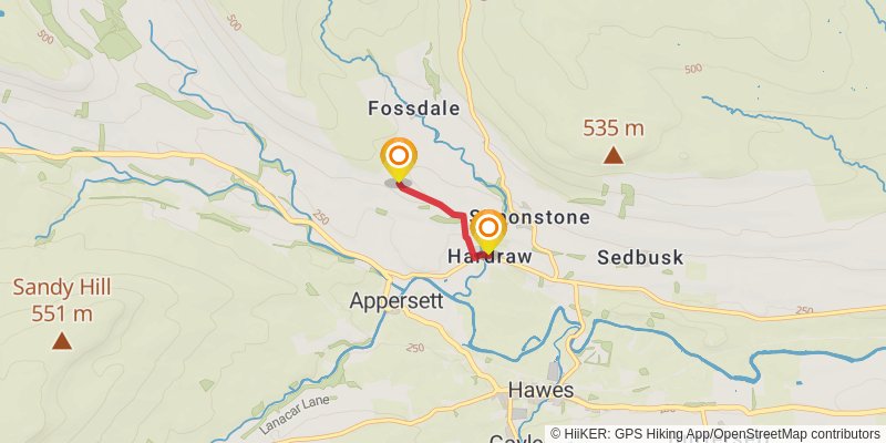 Herriot Way alt 1 Map