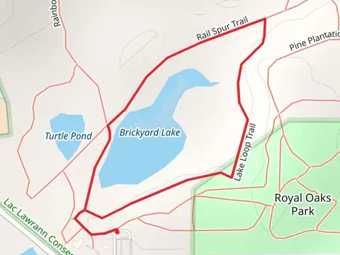 Brickyard Lake Loop