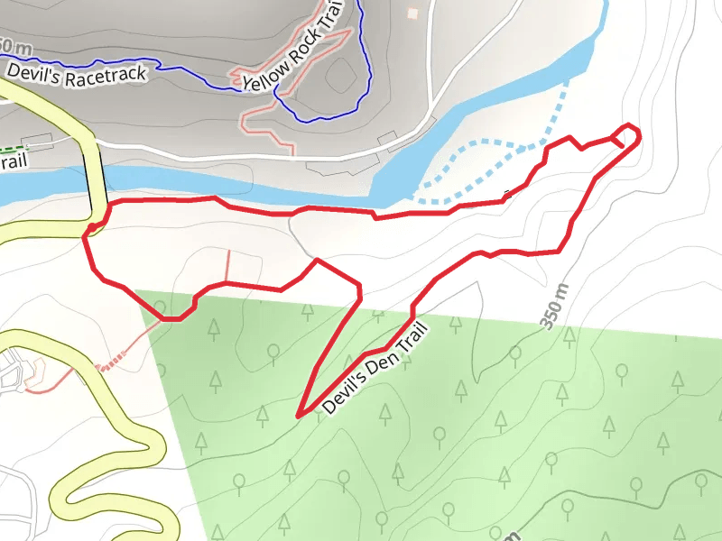 Devils Den Visitor Path Loop