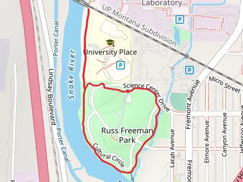 Snake River Path and Freeman Loop