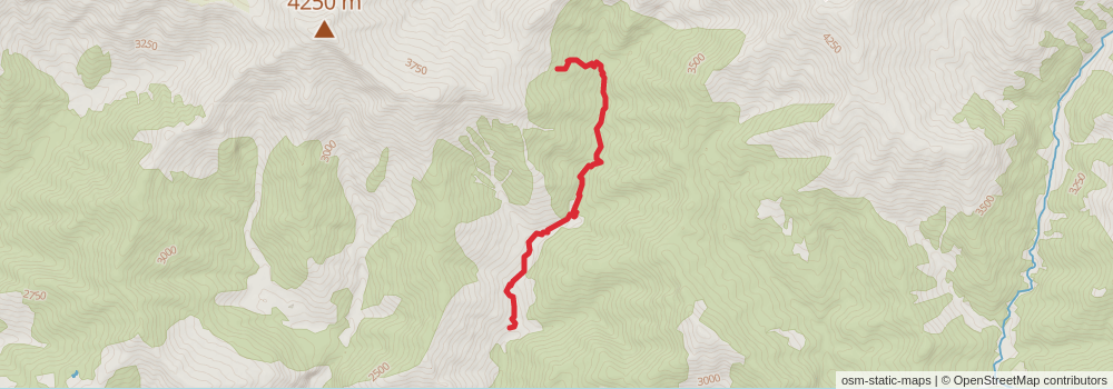 Jalsu Pass Trek stage 2 Map