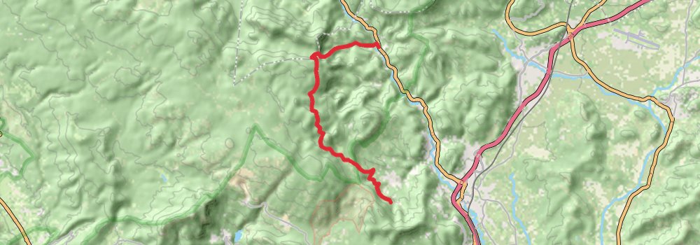 GR 51 stage 25 Map