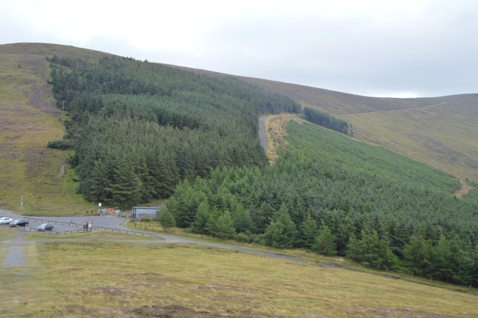 An image depicting the trail Mount Leinster East Top and Black Rock Mountain Loop and its surrounding area.