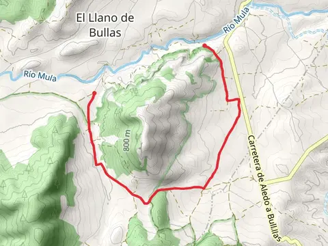 Path around the Castellar PR MU 32-1