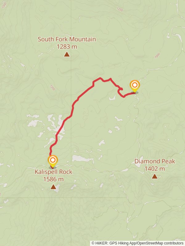 Sema Creek Trail mobile static map