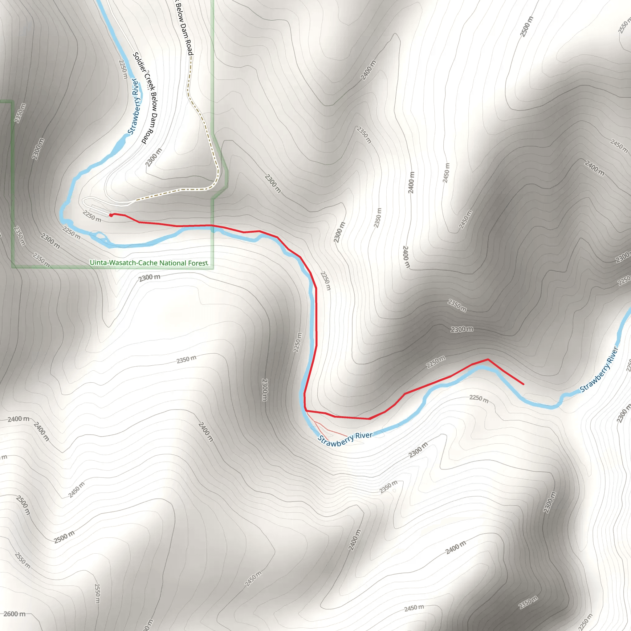 North Willow Trail Road mobile static map