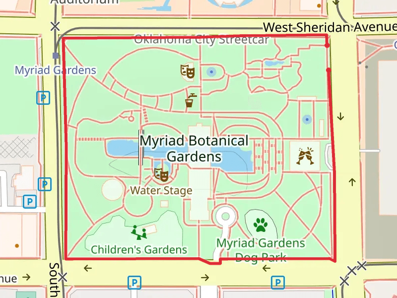 Myriad Botanical Gardens Loop