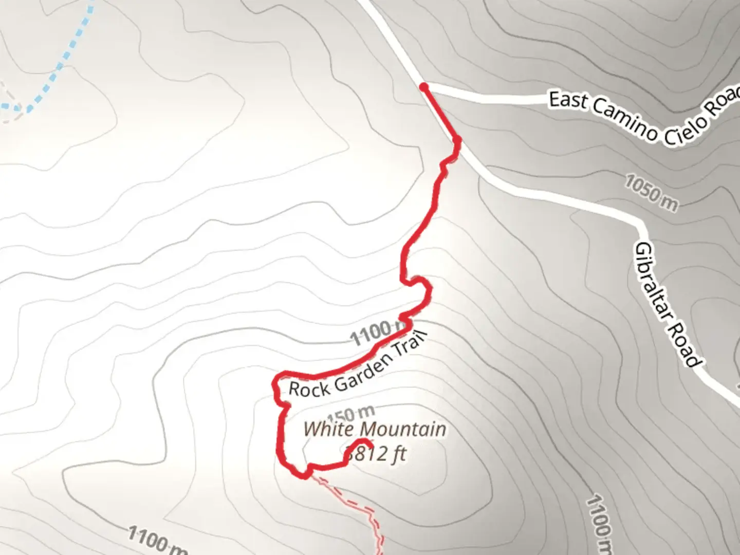 An image depicting the trail White Mountain and its surrounding area.