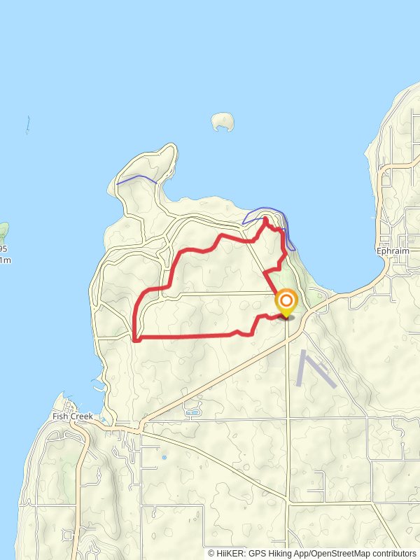 Eagle Trail big Loop from Middle Road