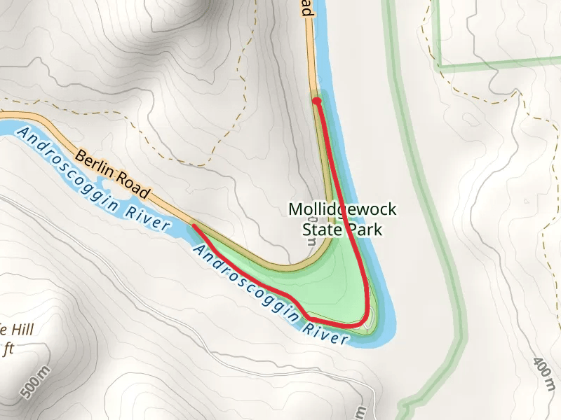 Androscoggin River from Berlin Road