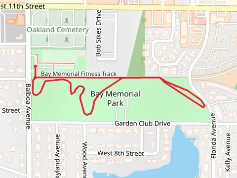 Bay Memorial Fitness Track Loop