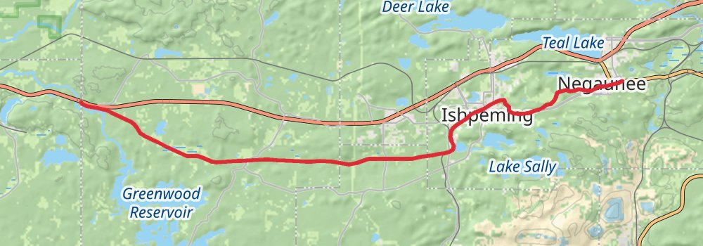 Iron Ore Heritage Trail stage 2 Map