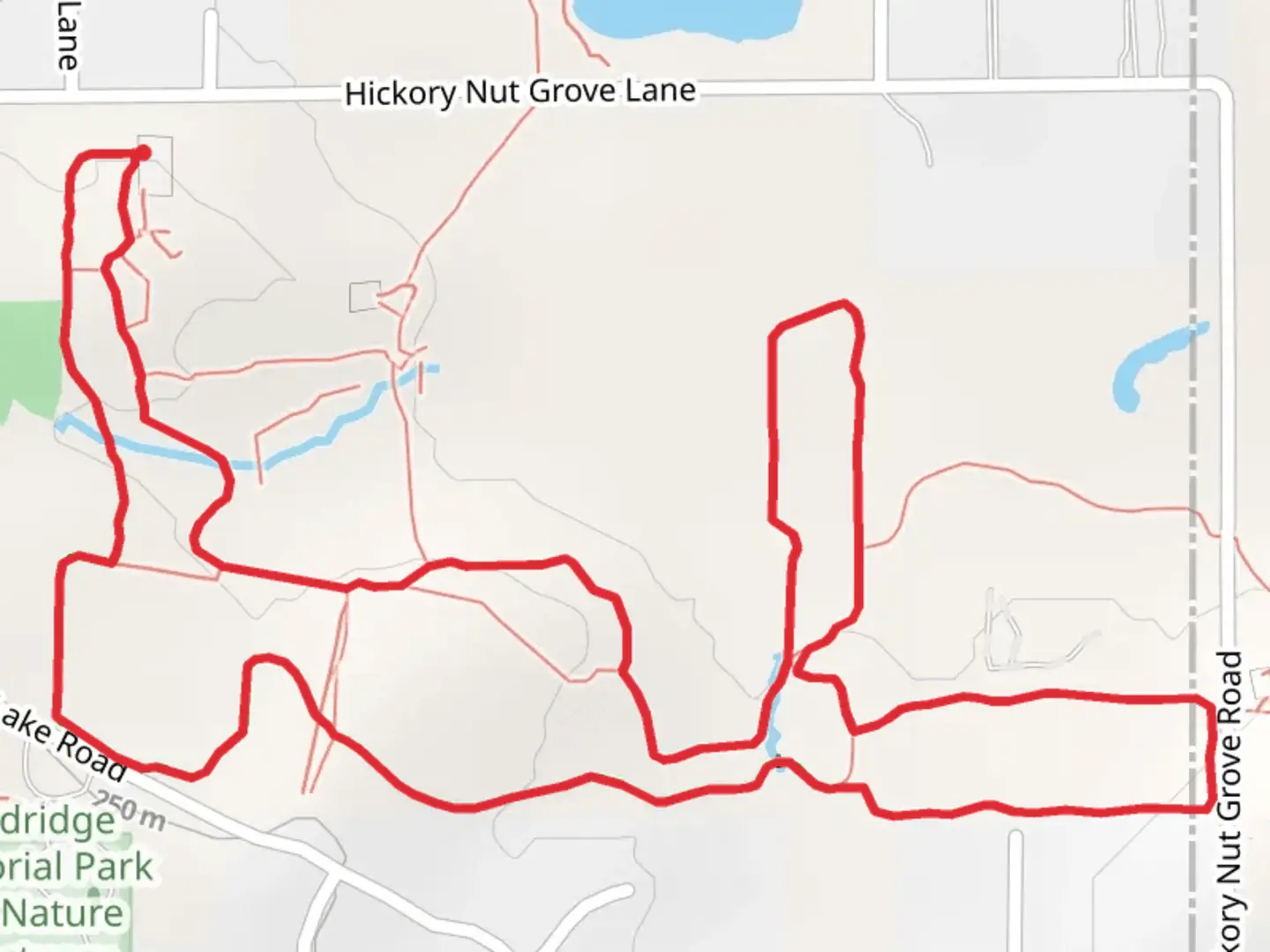 An image depicting the trail Lyons Loop and its surrounding area.