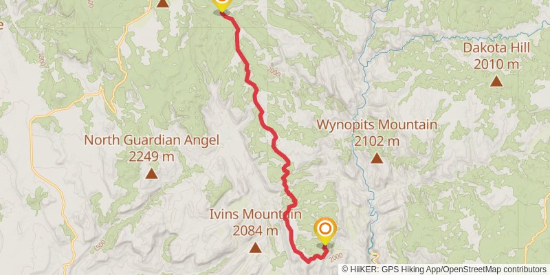 Zion Traverse stage 3 Map