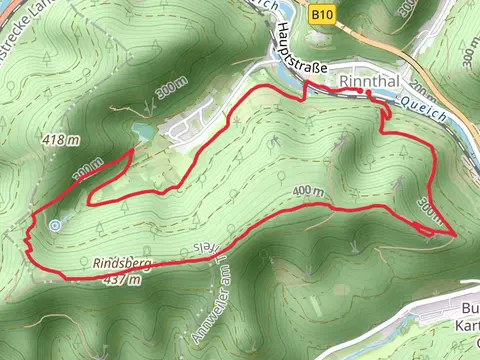 Spirkelbacher Hoehenweg and Herzelweg Rinnthal